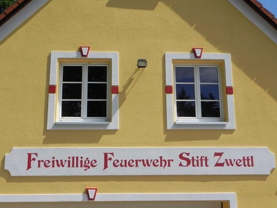 Beschriftung für Feuerwehr der Malerei Petra Hofbauer